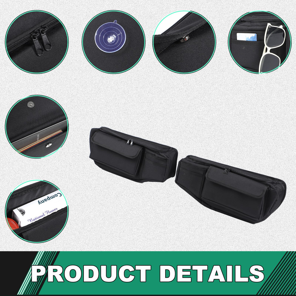 Tailgate Rear Door Window Hanging Storage Bag For LR Defender L663 20+ US 24