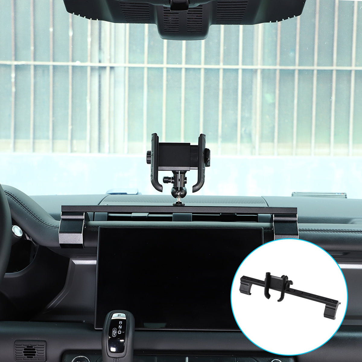 Multi-Functional Center Phone Holder Bracket For Land Rover Defender L663 20-23 21