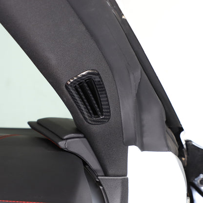 Carbon Fiber ABS Interior Full Decor Cover Trim Kit For Corvette C8 2020-2025 - Styles 11-15 22