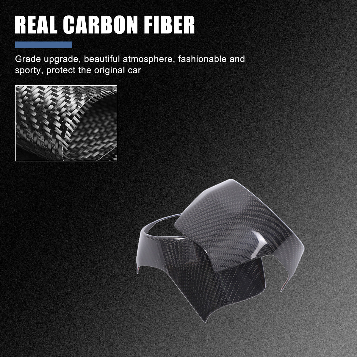 Real Carbon Fiber Side Air Outlet Trim for Toyota Land Cruiser Prado LC250 24+ 20