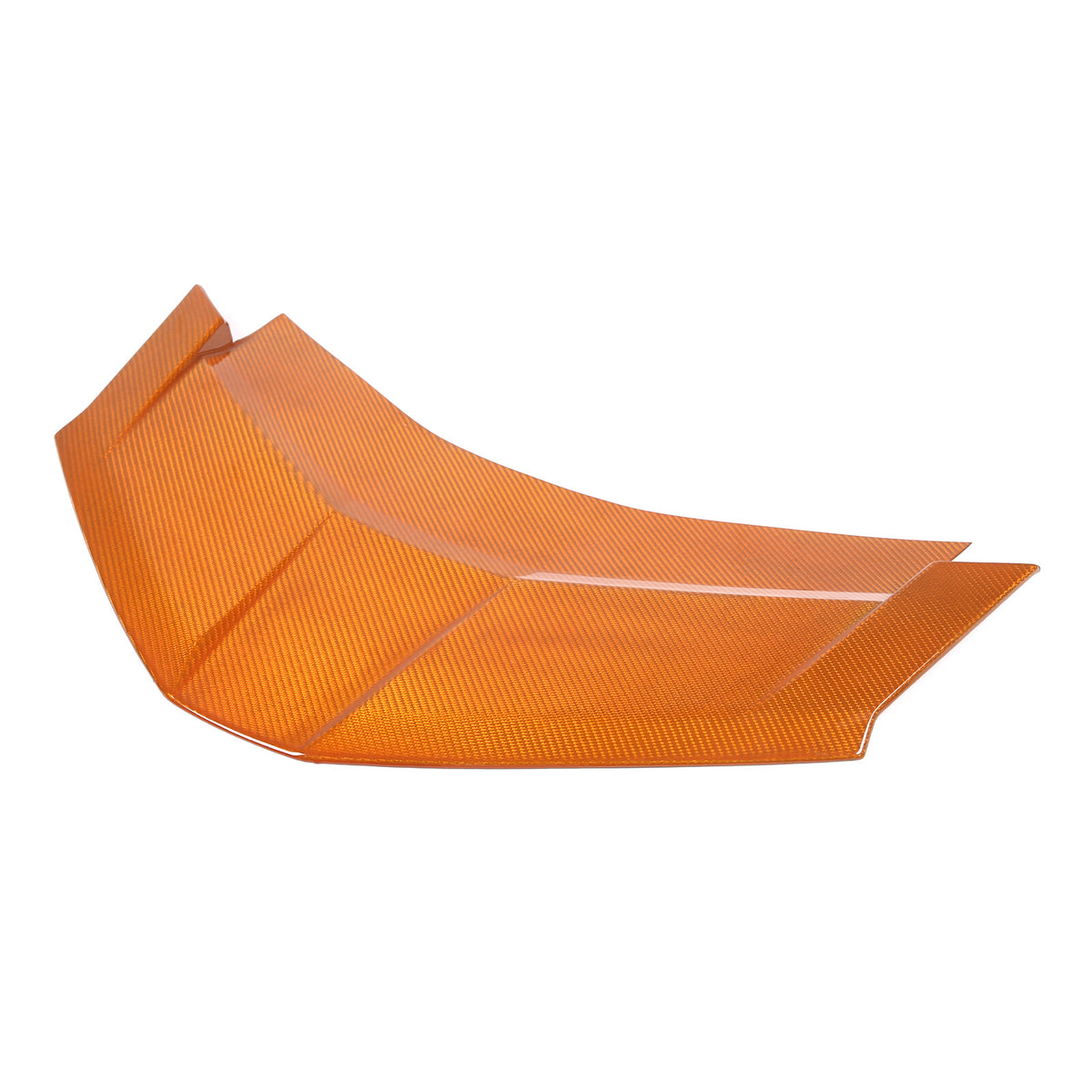 Yellow Carbon Fiber Rear Window Lower Trim Cover For 2020-2026 C8 corvette Coupe 11