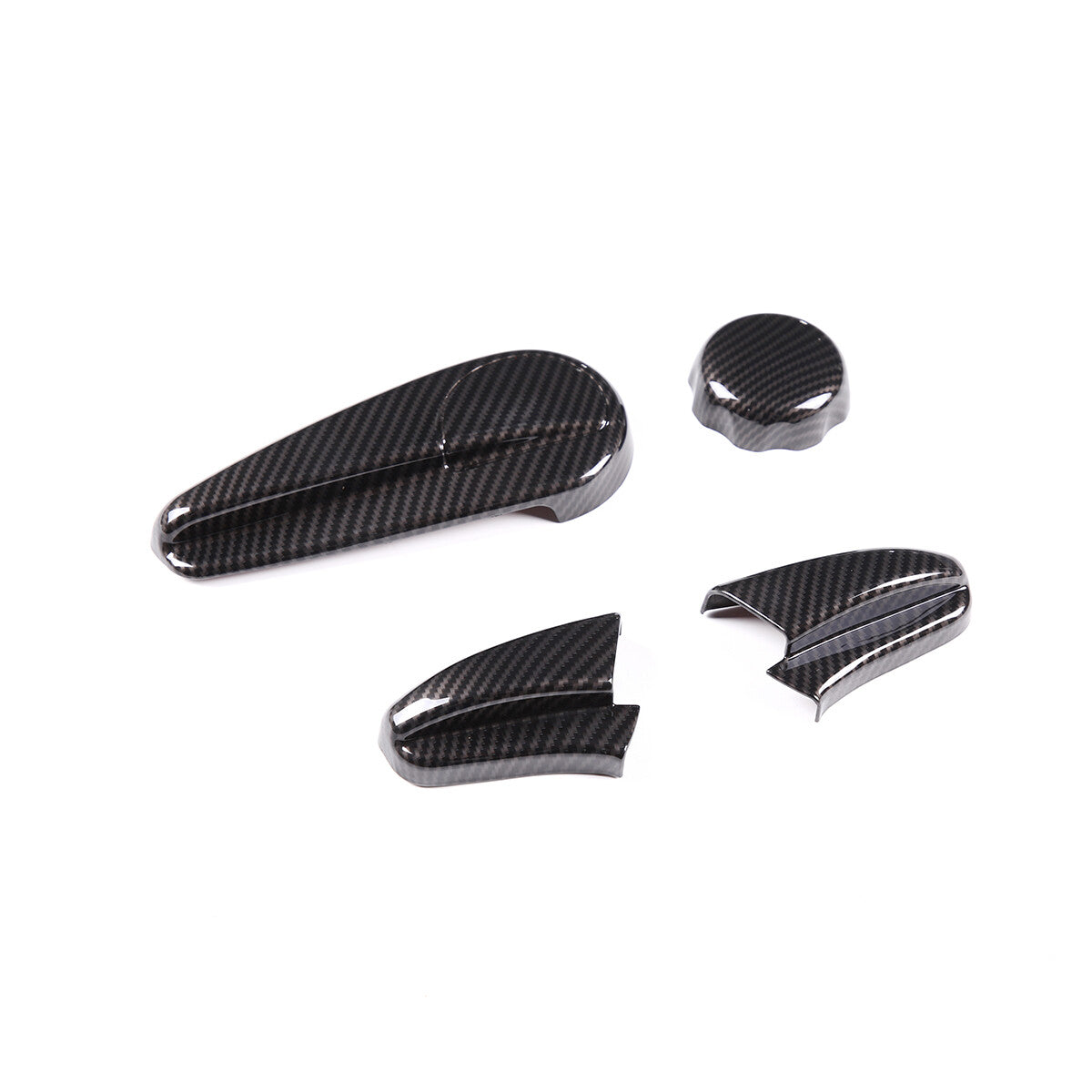 Carbon Fiber Style Seat Handle Panel Frame Trim For Toyota FJ Cruiser 07-20 10