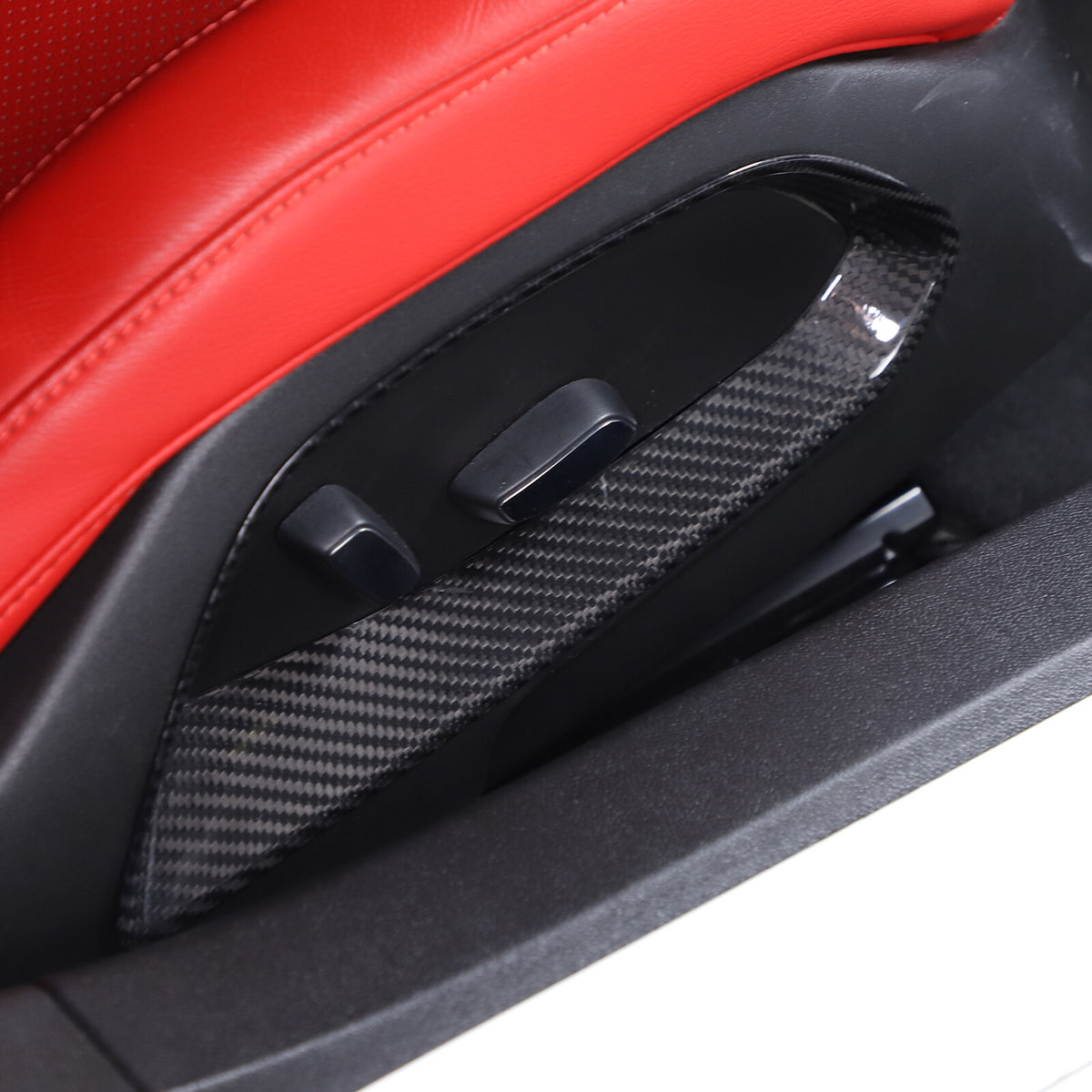 Real Dry Carbon Fiber Full Interior Center Set Trim Kit For Corvette C8 20-25 US - Styles 46-50 35