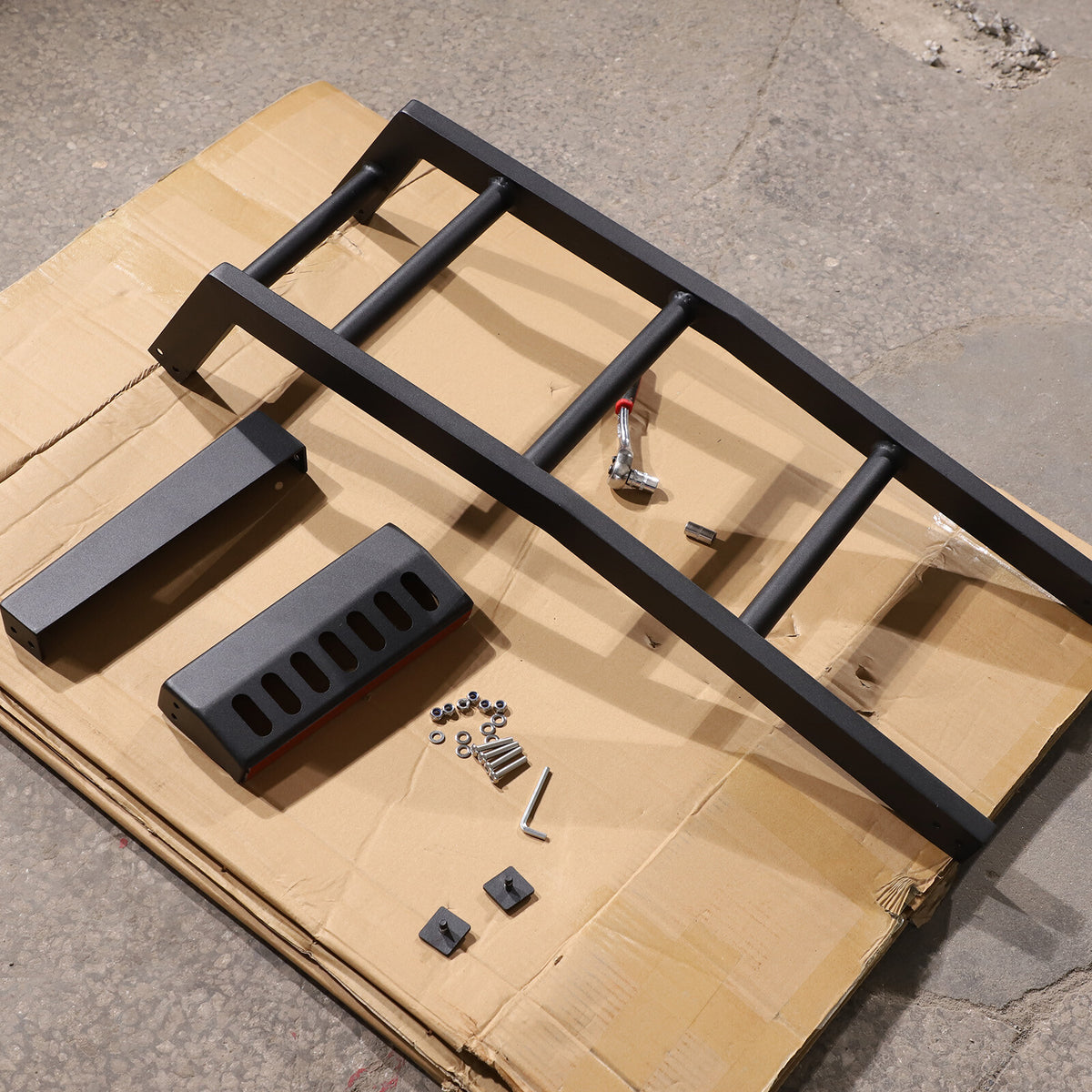Left Side Roof Rack Access Ladder For Land Rover Discovery 3/4 LR3 LR4 04-16 21