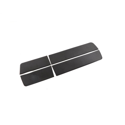 Carbon Fiber Interior Door Armrest Panel Trim Sticker For Hummer H2 2003-09 17