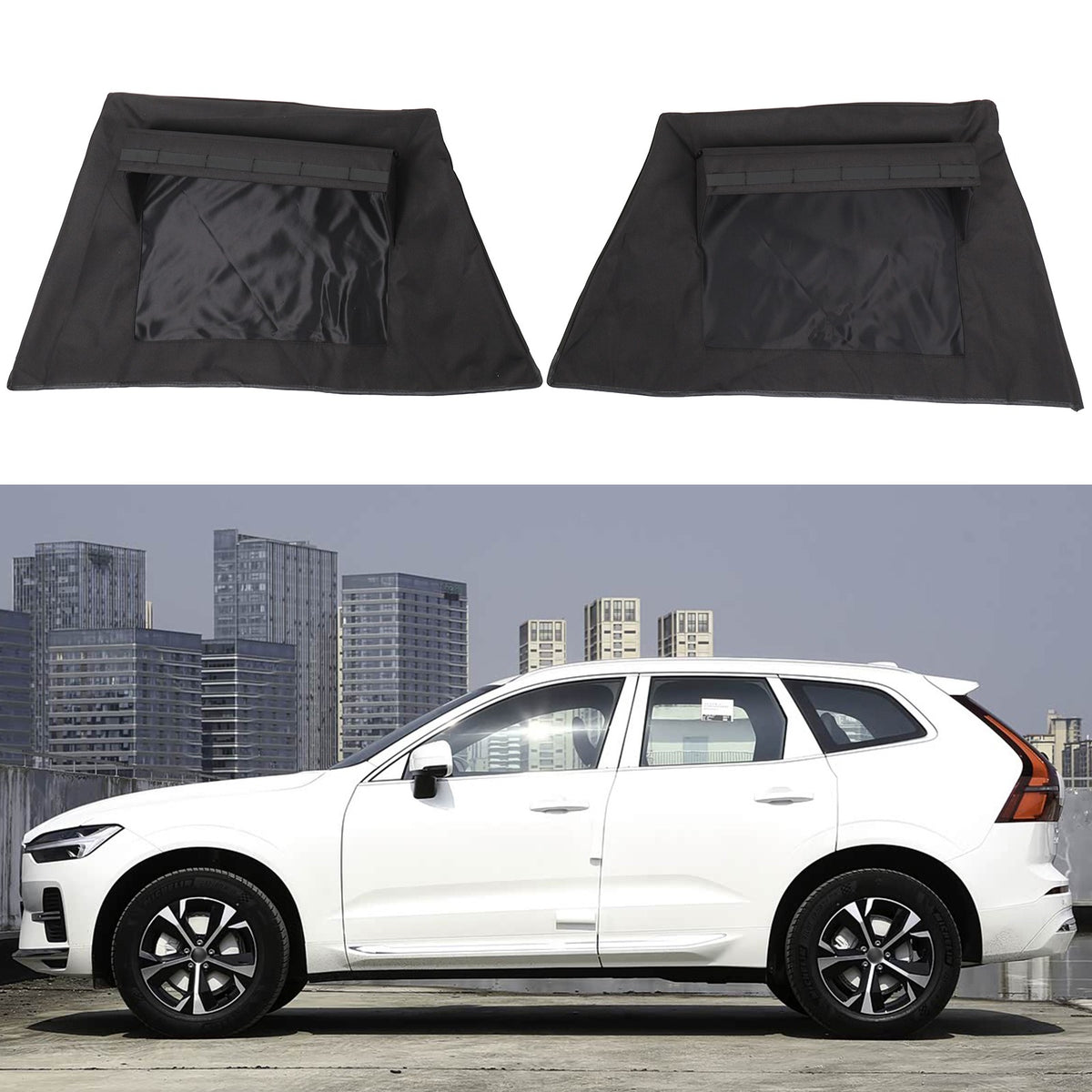 Car Side Window Sun Shade Mesh Screen Cover Bug Net For Volvo XC60 2026 2