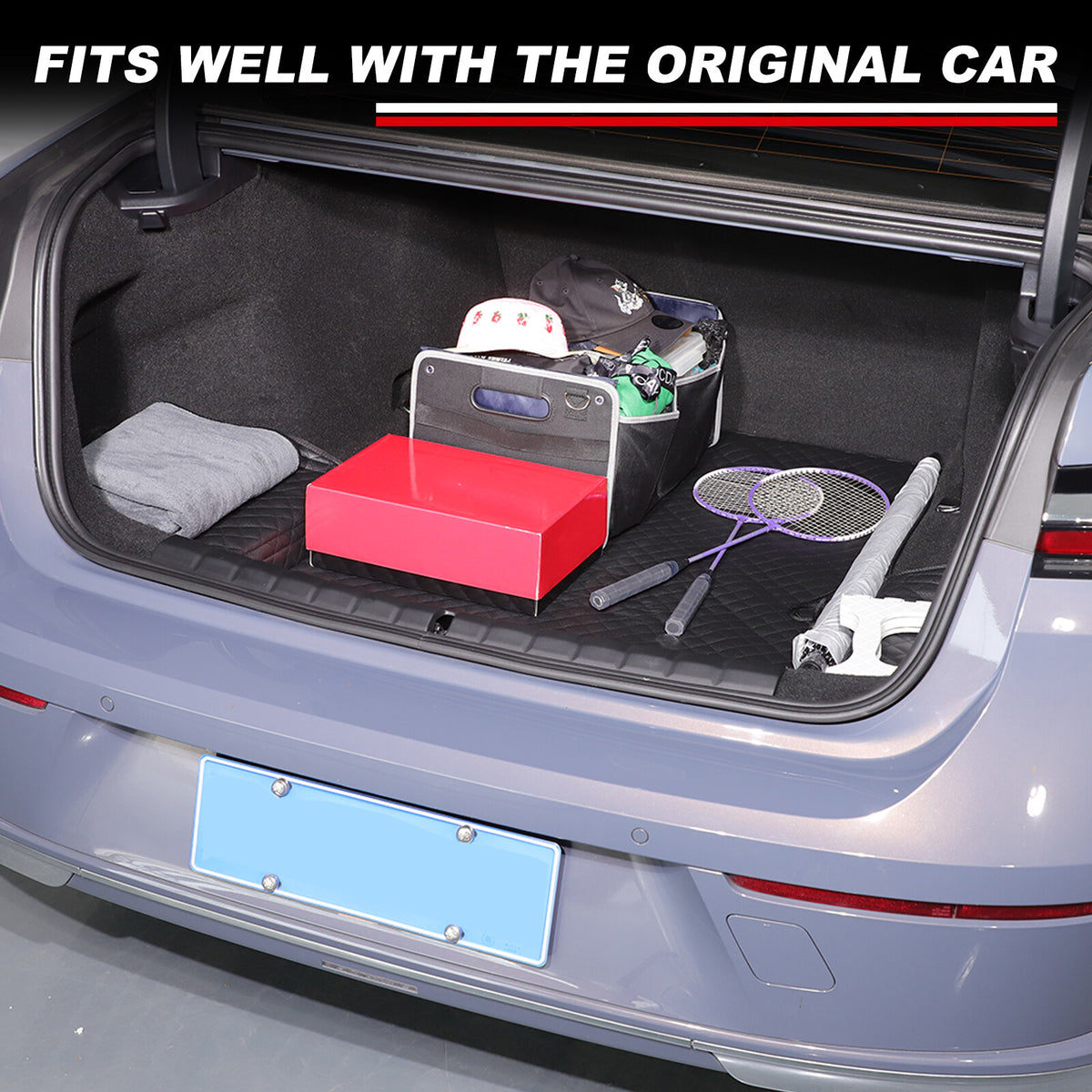 Cargo Trunk Tray Cargo Liner Rear Trunk Floor Mat For BMW 7 Series G70 2023-2025 8