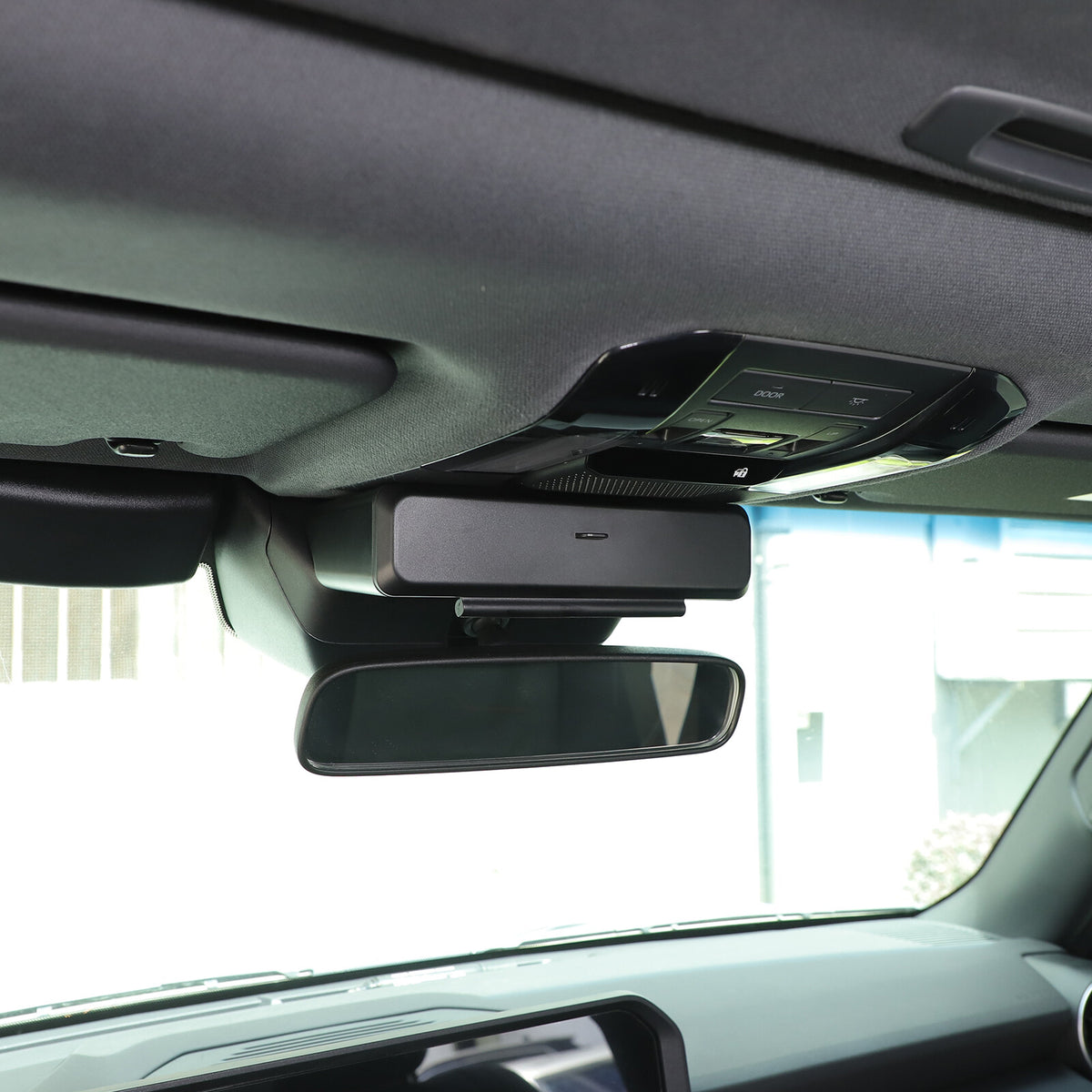 Interior Rearview Mirror Base Storage Box For Toyota Land Cruiser LC250 24+ US 8
