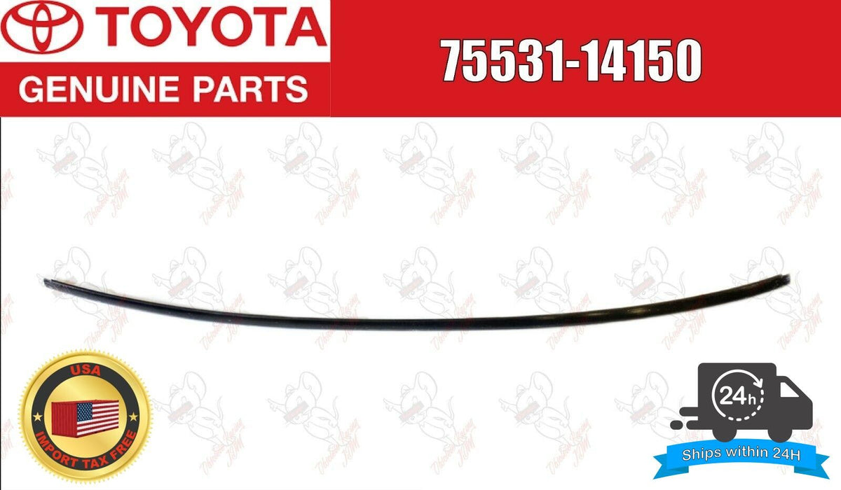 Toyota Genuine SUPRA MK3 70 MOULDING WINDSHIELD OUTER UPPER 75531-14150 OEM 1