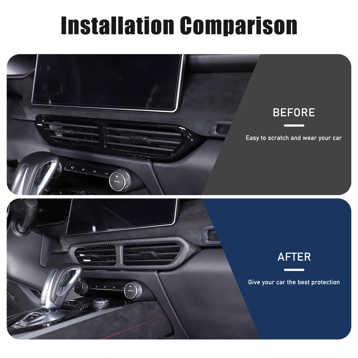 Matte Dry Real Carbon Fiber Full Interior Set Trim Kit For Lotus Emira 2021-25 - Variants 1-5 26