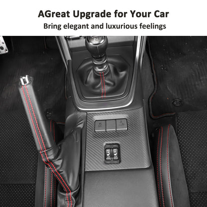 Matte Real Carbon Fiber Interior Center Trim Set For GR86/Subaru BRZ 2022+ 162