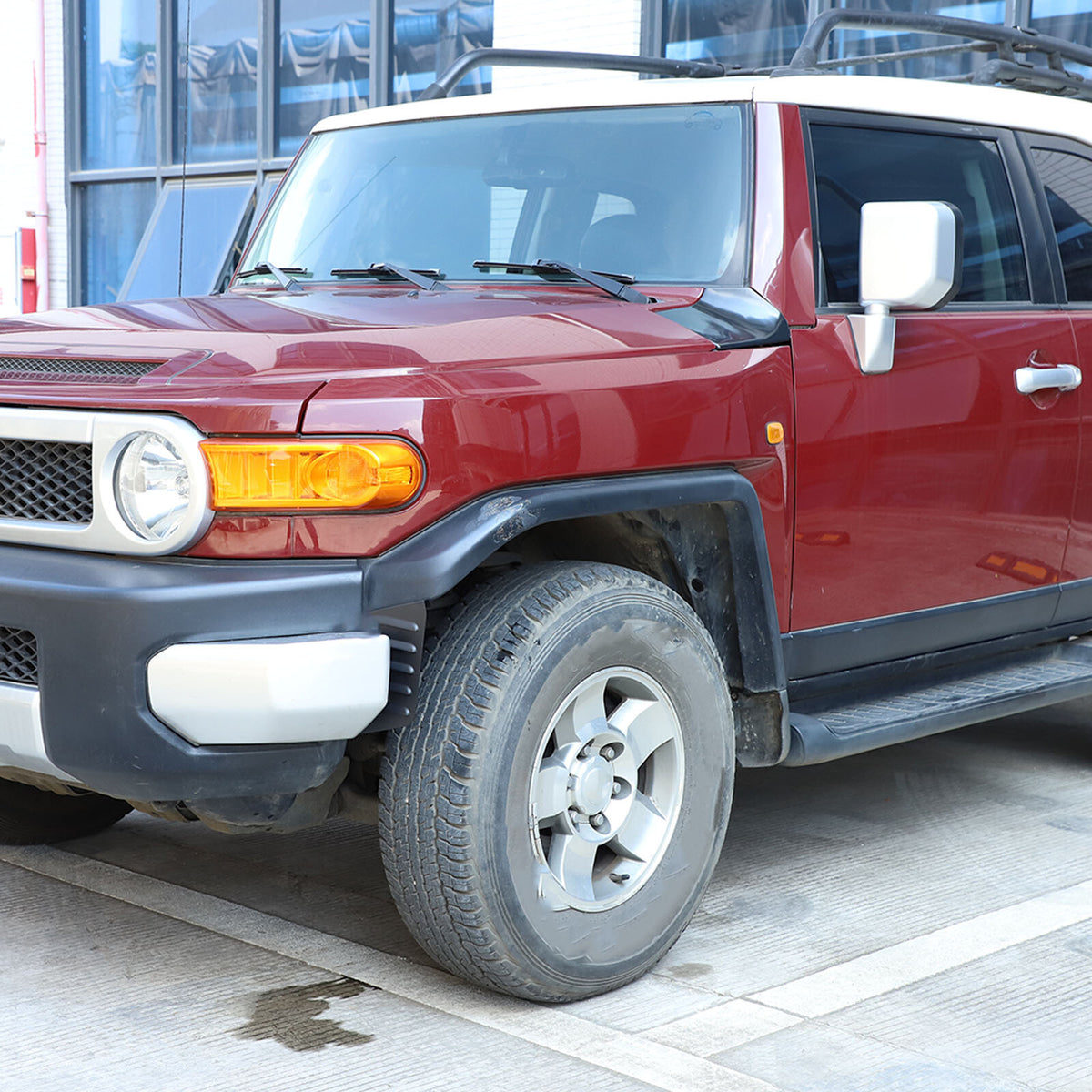 Black Alloy Mud Flaps Splash Guards Mudguard For Toyota FJ Cruiser 07-21 US 10