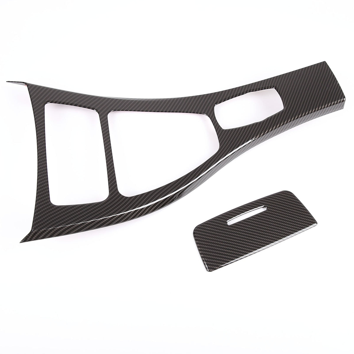 ABS Carbon Fiber Interior Dash Center trim For BMW 3 325i 328i 335i 2008-12 US 19