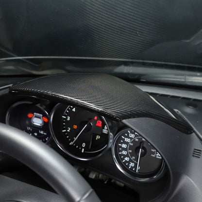 Real Carbon fiber Interior Dashboard Panel Instrument Trim For Mazda MX-5 16-24 14