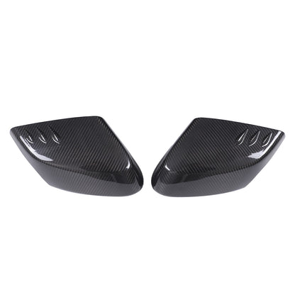 Real Carbon Fiber Side Mirror Air Duct Trim Cover For Corvette C8 2020+ US 13