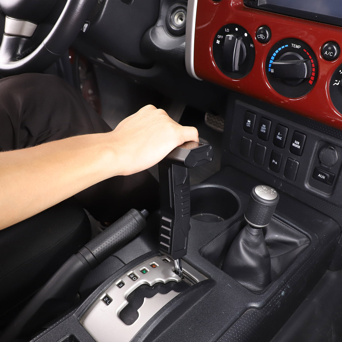 Replacement Black Airplane Style Gear Knob head for Toyota FJ Cruiser 2007-21 5