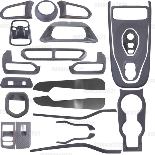 Matte Dry Real Carbon Fiber Full Interior Set Trim Kit For Lotus Emira 2021-25 - Variants 11-15 1