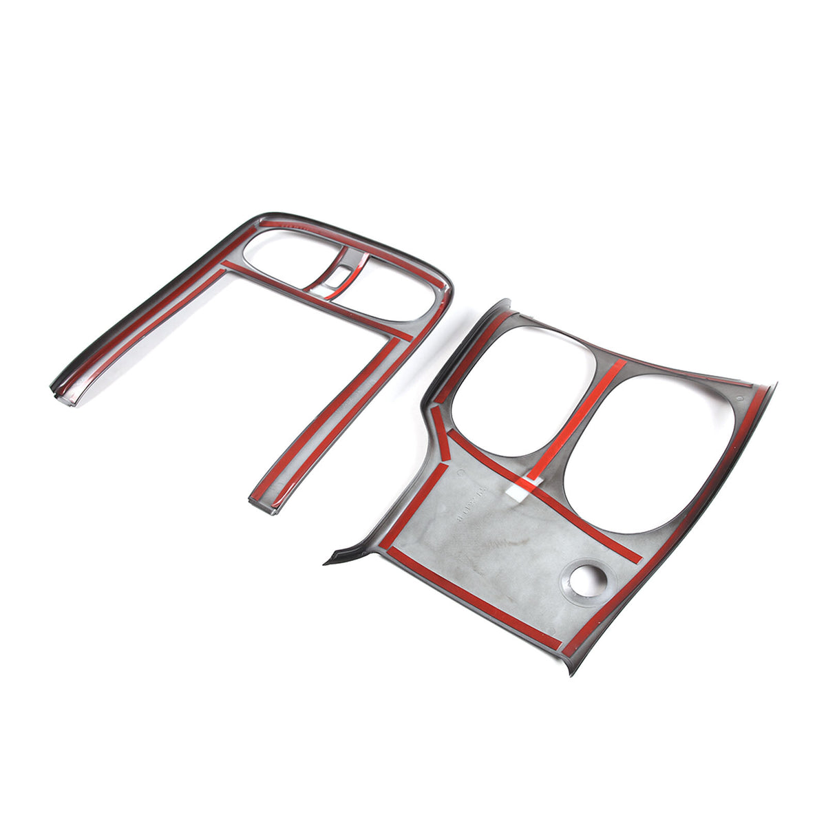 Glossy Black ABS Interior Full Center Console Trim Set For Corvette C6 2005-13 15