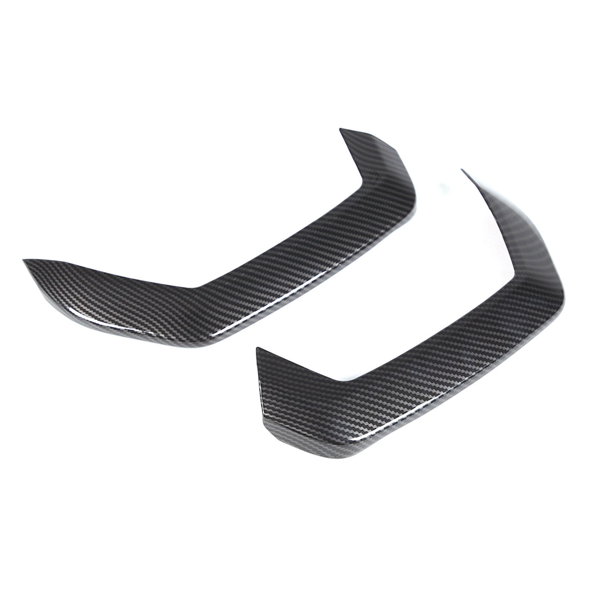ABS Carbon Interior Rear Air Vent Cover Trim Set For Range Rover Sport 23-24 9