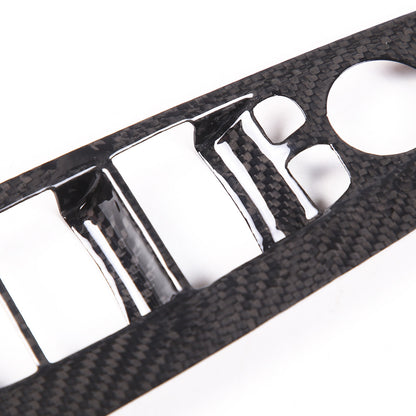 Real Carbon Fiber Window Lift Trim Cover For BMW 4 Series G26 Gran Coupe 22-24 13