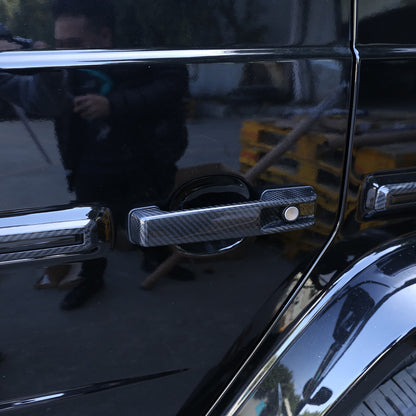 Carbon Fiber For Benz G Class W463 G350 G400 G500 2019+ Door Handle Cover 15