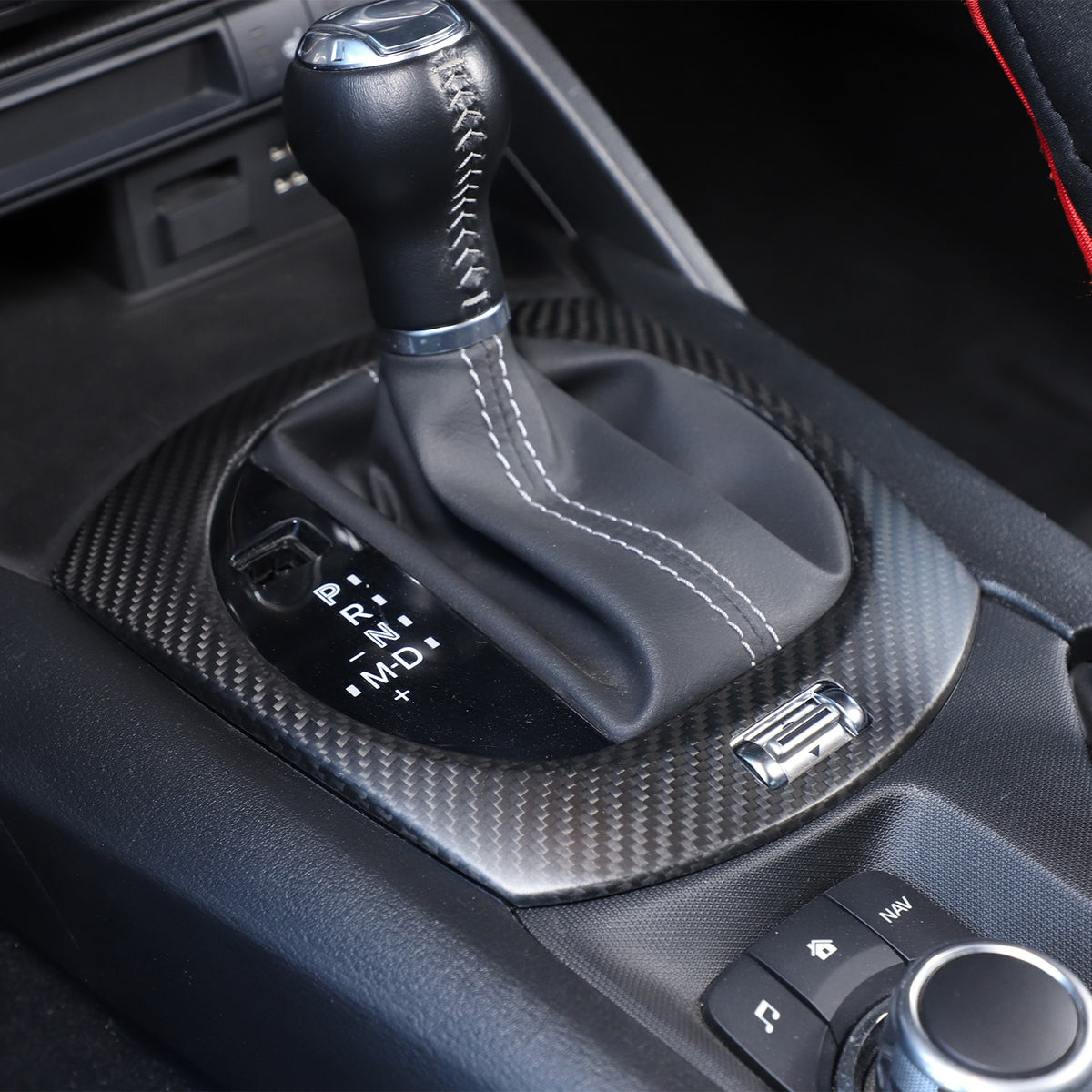 Matte Real Dry Carbon Fiber Interior Full Trim For Mazda MX-5 Miata 2016-2026 27