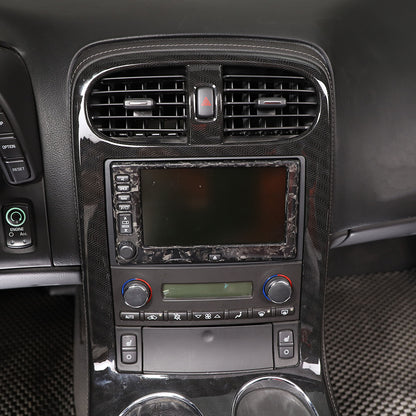 Forged Real Carbon Fiber Full Interior Set Decor Cover Trim Kit for Corvette C6 128
