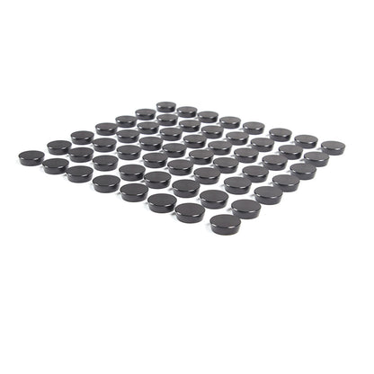 Black Aluminum Interior Door Screw Nut Cover Trim For LR Defender 110 2020-2023 14