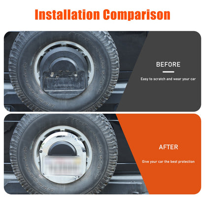 Replace Spare Tire License Plate Base For Hummer H2 2003-09 OE:25782333 13
