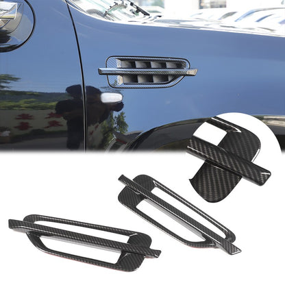 Carbon Fiber ABS Side Fender Airvent Trim For Cadillac Escalade 2007-2014 US 2