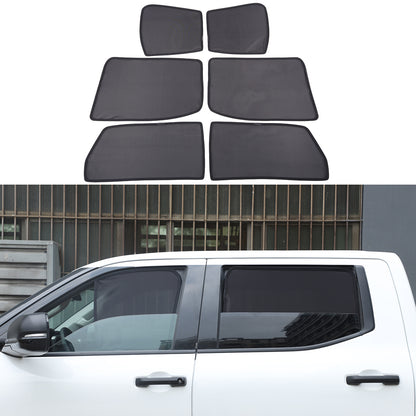 Full Windows Rear Windshield Sun Shade Privacy Cover For Toyota Tundra 22+ US 1
