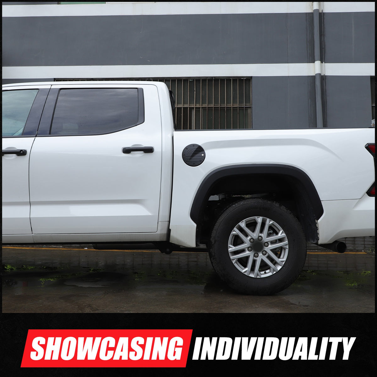 US Flag Alloy Fuel Tank Anti-Theft Lock Cover Gas Cap For Toyota Tundra 22+ 13