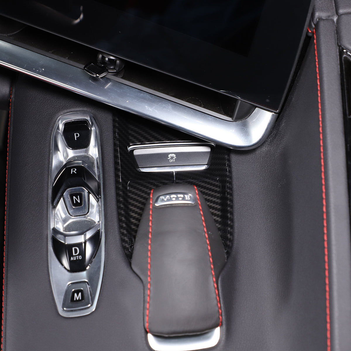 Carbon Fiber ABS Interior Full Decor Cover Trim Kit For Corvette C8 2020-2025 - Styles 16-20 45