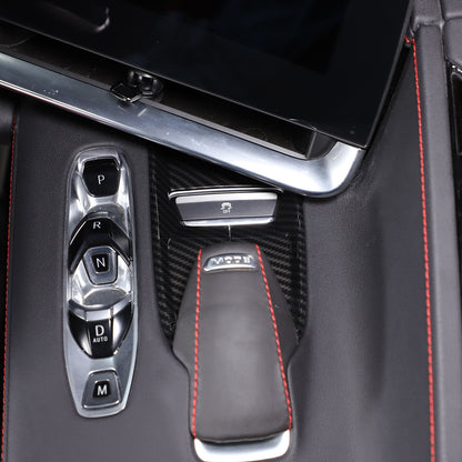 Carbon Fiber ABS Interior Full Decor Cover Trim Kit For Corvette C8 2020-2025 - Styles 16-20 45