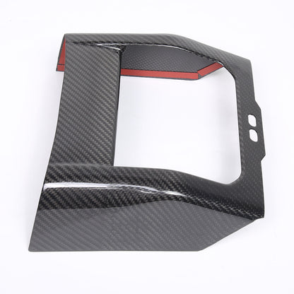 Real Carbon Fiber Interior Rear Air Vent Cover Trim For BMW 5 Series G60 i5 24+ 15