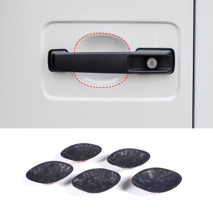 Forged Outer Door Handle Bowl Trim Cover For Benz G Class 2019-2020 3