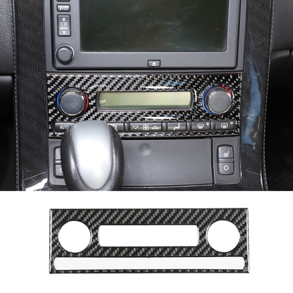 For Corvette C6 05-13 Soft Carbon Fiber Interior Center Console Trim Cover Set 11