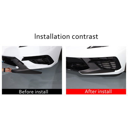 Matte Real Carbon Fiber Interior Exterior Trim Cover For Corvette C8 2020-25 148