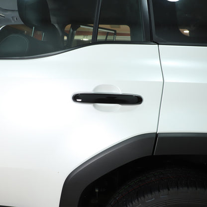 Glossy Black Door Handle & Rearview Mirror Cover For Toyota LC250 2024+ 20