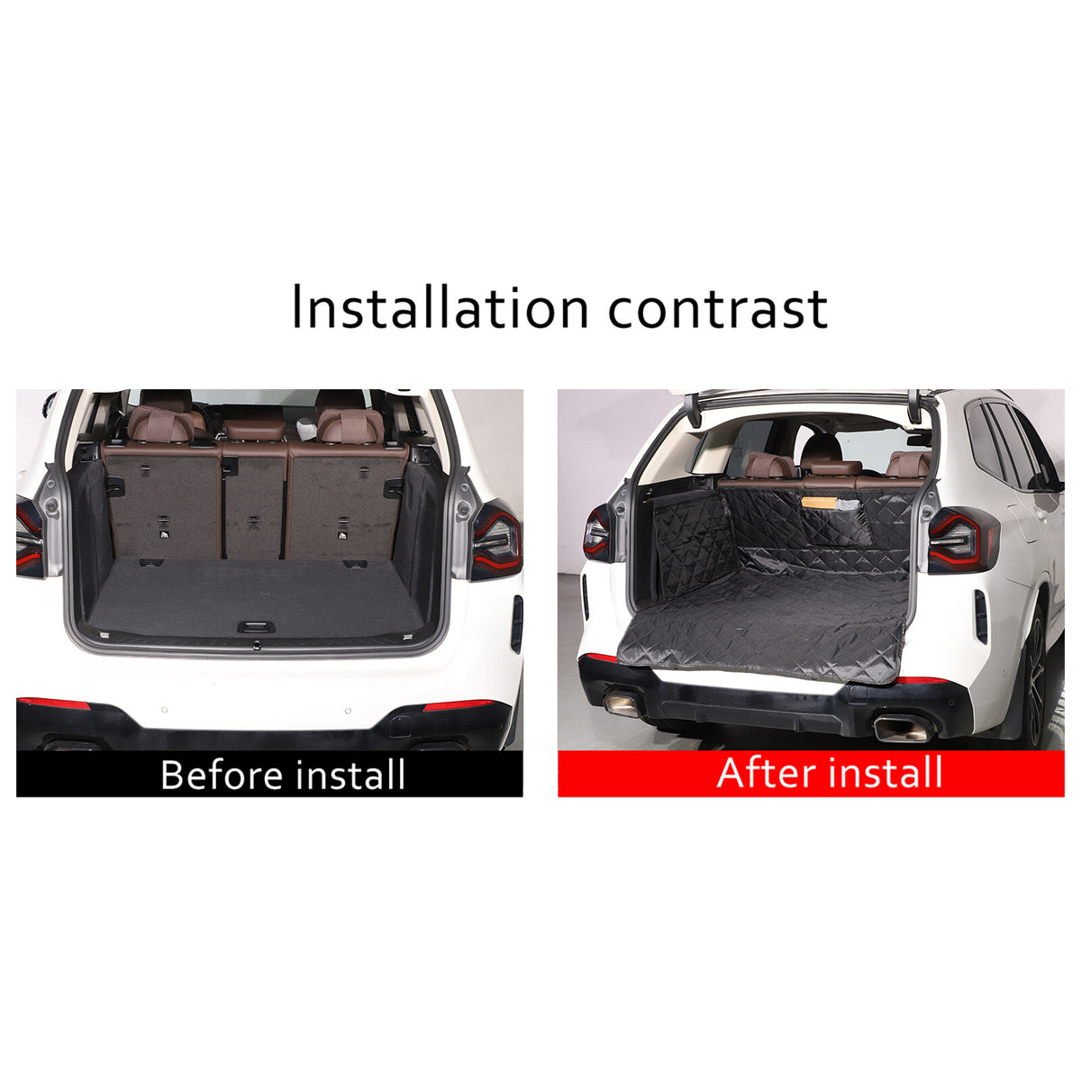 Real Carbon Fiber Interior Rear Air Vent Cover Trim For BMW 5 Series G60 i5 24+ 12