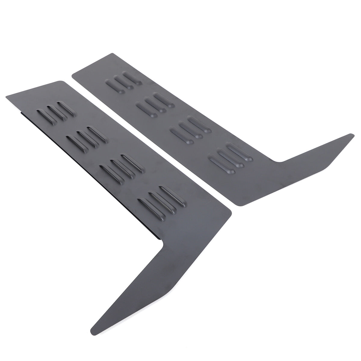 Alloy Rear Window Louver Shutter Cover Trim For Subaru Forester 4th SJ 13-18 US 8