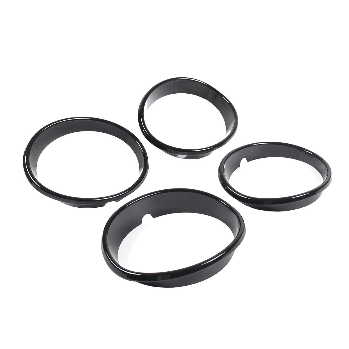 Gloss Black Tail Light Surround Trim Ring For Corvette C6 2005-2013 15