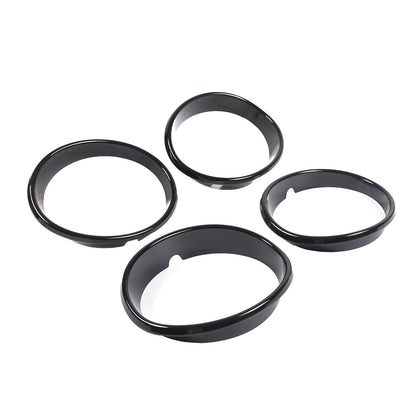 Gloss Black Tail Light Surround Trim Ring For Corvette C6 2005-2013 15
