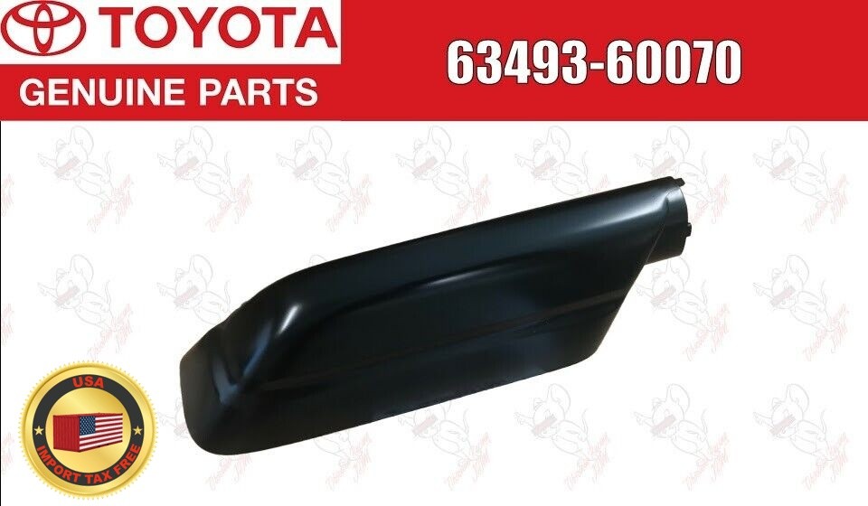 TOYOTA GENUINE LAND CRUISER 03-07 RIGHT REAR ROOF RACK COVER 63493-60070 OEM 1