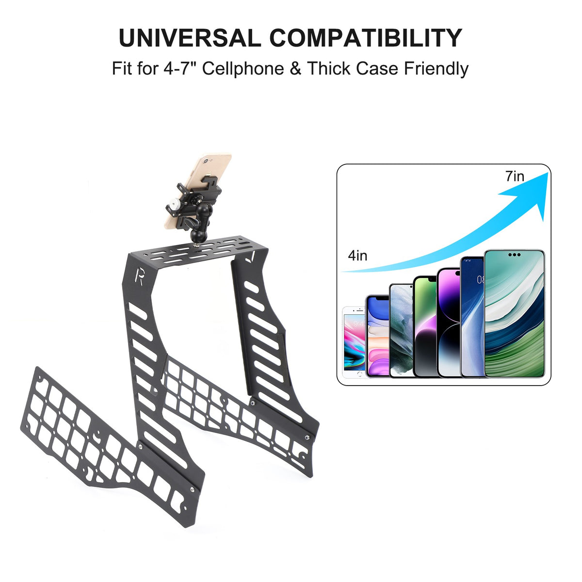 Off-Road Center Multi-Function Extension Platform For Nissan Frontier 2009-2017 5