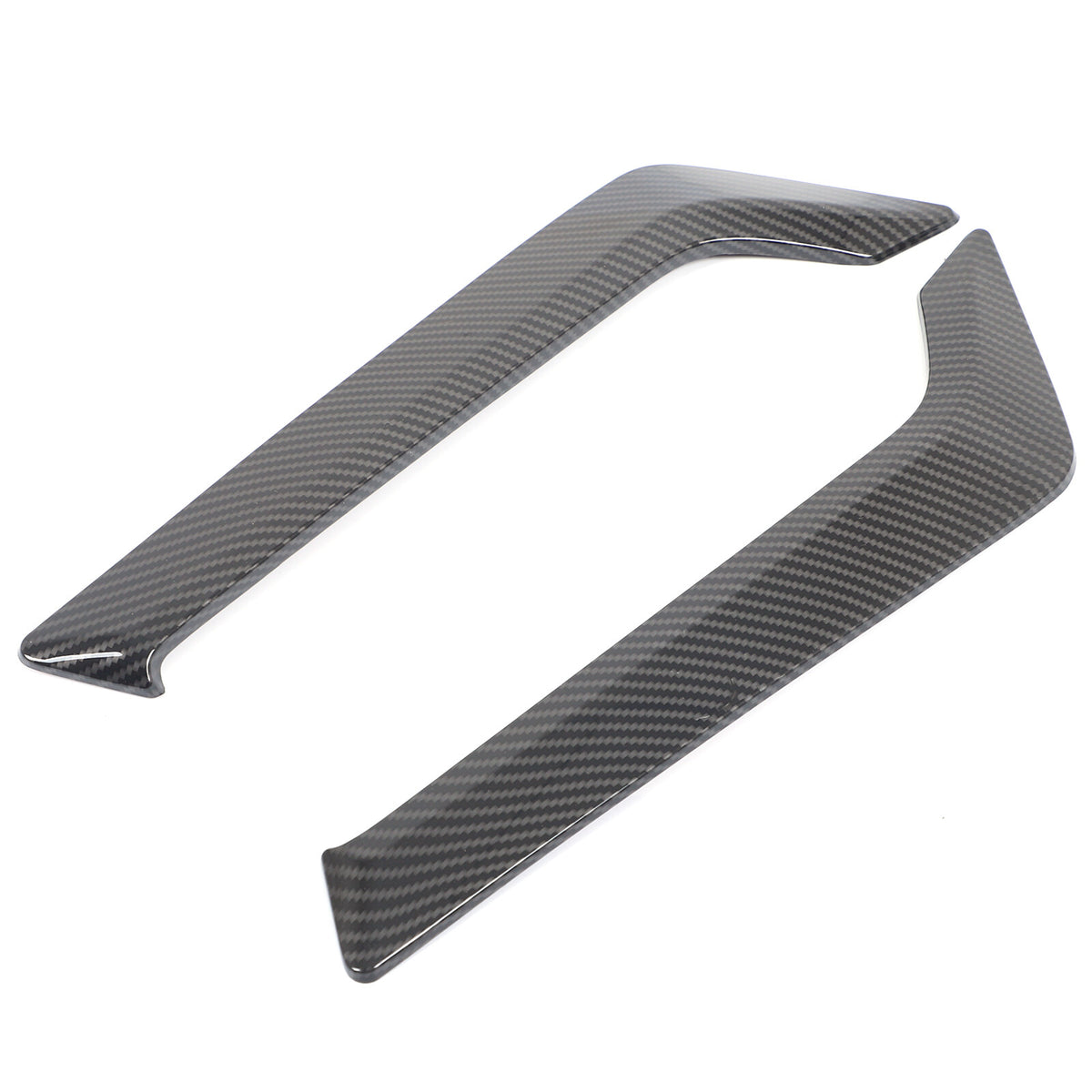ABS Carbon Fiber Front Fender Side Vent Trim For Infiniti Q60 2016-2025 US 9