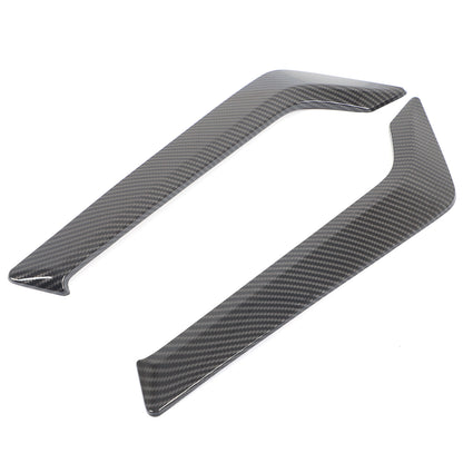 ABS Carbon Fiber Front Fender Side Vent Trim For Infiniti Q60 2016-2025 US 9