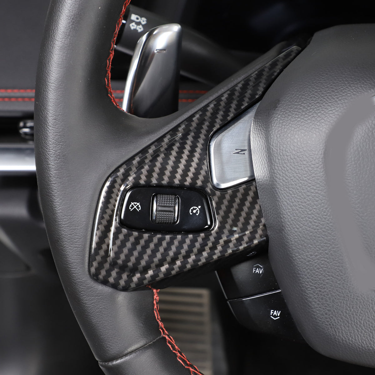Carbon Fiber ABS Interior Full Decor Cover Trim Kit For Corvette C8 2020-2025 - Styles 1-5 44