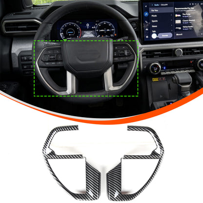 ABS Carbon Fiber Interior Full Set Panel Cover Trim Kit for Toyota Tacoma 24-26 - Styles 1-5 17