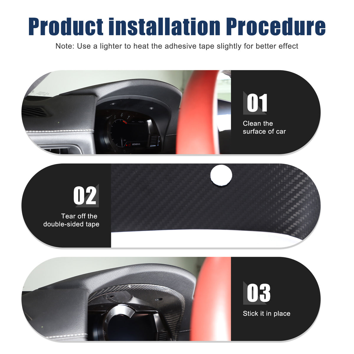 Real Carbon Fiber Dashboard Instrument Cover Trim For Toyota Supra A90 2019-22 11